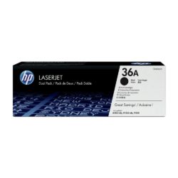 hp 36A Toner, Black Dual Pack, CB436AD